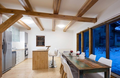 Dolni Branna House | Beautiful private villa for 10 guests with WIFI, hot tub, TV, terrace and pets allowed