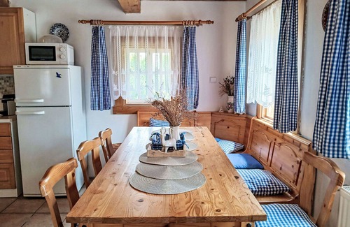 Studenec House | Beautiful private villa for 8 guests with WIFI, TV, patio and pets allowed