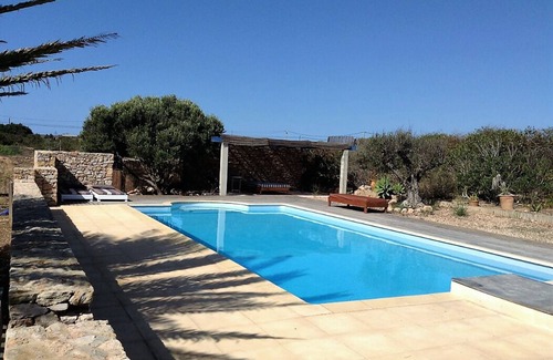 Calo de Sant Agusti Villa | BEAUTIFUL 10/6 PERSON PROPERTY WITH LARGE SWIMMING POOL. DIRECT ACCESS TO THE SEA.
