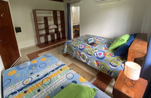 Samara House | Beautiful 2 bedroom/2 bath home with AC in Samara! Jungle view and the ocean