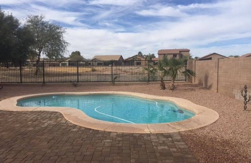 San Tan Valley House | Beautiful 4 Bdrm home with a private pool and golf course views