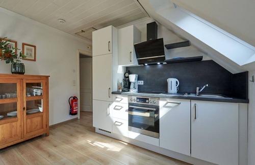 Feriendorf Frankenau House | Beautiful apartment in villa for 4 guests with WIFI, TV, terrace and pets allowed