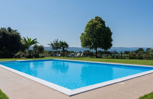 Bolsena Villa | Beautiful apartment in villa for 6 guests with WIFI, pool, TV and terrace