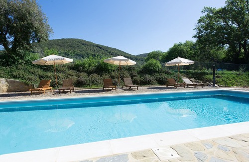 Villa A Sesta Apartment | Beautiful apartment for 5 people with pool, A/C, WIFI, TV, patio and panoramic view