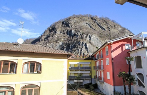 Lavena Ponte Tresa Apartment | Beautiful apartment for 3 guests with TV, balcony and pets allowed