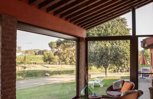 Larciano House | Beautiful apartment in villa for 4 people with A/C, pool, WIFI, TV and panoramic view