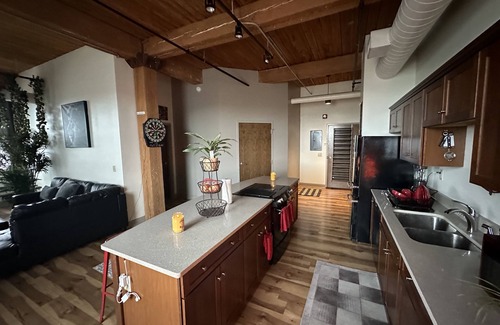 Central Business District Apartment | Beautiful Downtown loft with roof top