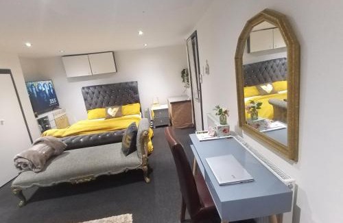 Harehills Apartment | Beautiful En-suite Studio in Leeds -Lower Floor