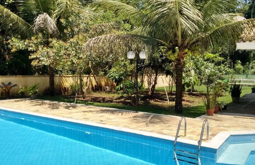 Peruibe House | Beautiful house with private pool and field - 24 hour surveillance - WI-FI