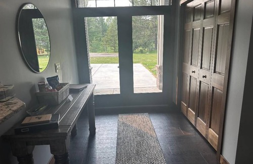 Grand Rapids House | BEAUTIFUL lake front home with a private beach, dock and large yard