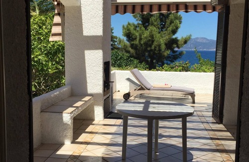 Portigliolo House | Beautiful peaceful villa, luxury, waterfront, great bay views Ajaccio, tennis