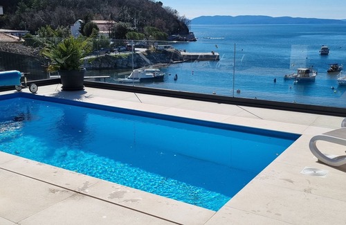Zurkovo Villa | Beautiful pool villa on the beach, sleeps 8