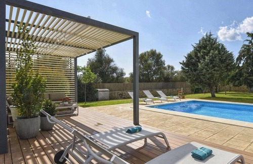 Consell House | Beautiful private villa for 10 people with WIFI, A/C, private pool, TV, patio and panoramic view