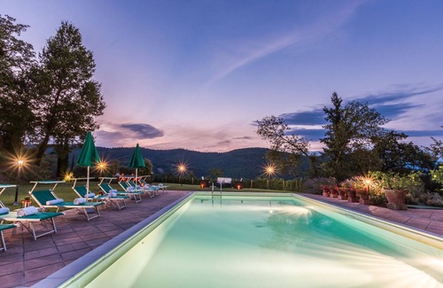 Ripoli Villa | Beautiful private villa with WIFI, A/C, private pool, hot tub, TV, patio and panoramic view