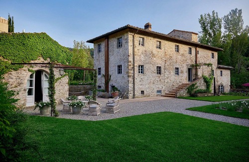 Sambuca Villa | Beautiful private villa for 14 people with WIFI, A/C, private pool and TV, close to Greve In Chi.