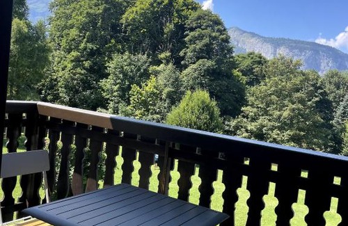Les Carroz-d'Araches Apartment | Beautiful renovated 40m2 mountain view apartment in Les Carroz, 3 minutes walk from city center