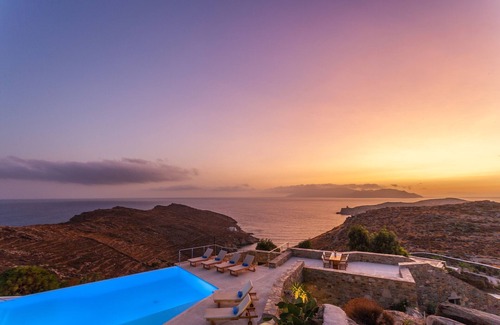 Ios Villa | Beautiful Serviced Villa l Sunset Sea Views