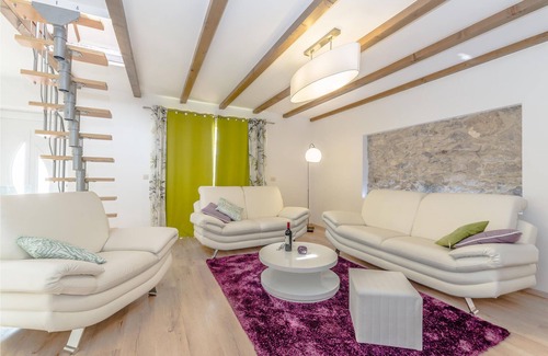 Crno House | Beautiful stone house, furnished in modern-rustic style.
