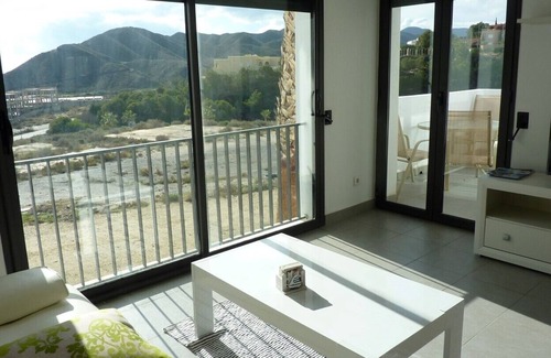 Playa Macenas Apartment | Beautiful top floor apartment with direct sea views 2 min walk to beach Macenas