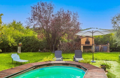 Bollano House | Beautiful villa with A/C, hot tub, WIFI, private pool, TV, patio, pets allowed and panoramic view