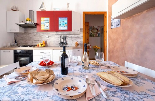 San Foca Villa | Beautiful villa for 4 guests with WIFI, A/C, TV and patio, close to Otranto