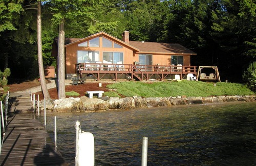 Meredith House | Beautiful Winnipesaukee Veasey Shore, Mountain View, Sandy beach, 50 ft dock.