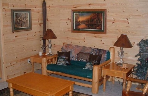Maple City Cabin | Beautifully Furnished Log Home on Secluded Shetland Creek