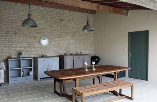 Macqueville Cottage | Beautifully restored farmhouse and grounds in the heart of a picturesque village
