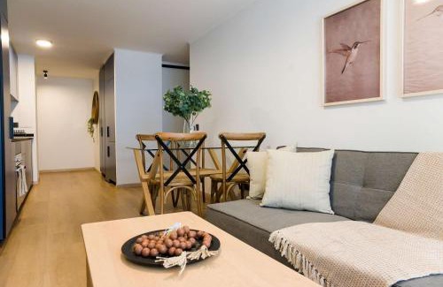 Apoquindo Apartment | Beauty 2BR Haven for 5 in Lively Las Condes Oasis