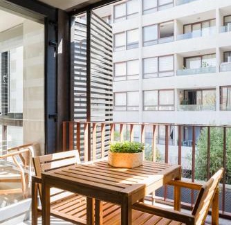 Apoquindo Apartment | Beauty 2BR Haven for 5 in Lively Las Condes Oasis