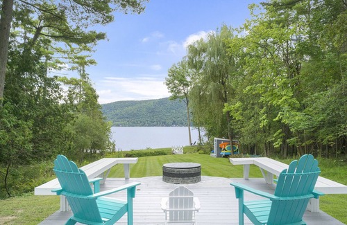 North Lake George House | Beauty and Seclusion on Unspoiled Northern Lake George Awaits You!