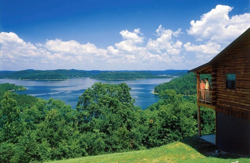 Sylvan Shores Cabin | Beaver Lake Cabin with Boat Dock/Swim Deck/Boat Slips, Incredible Lake View!