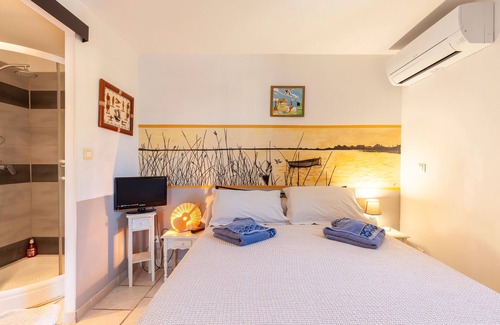 Port-Saint-Louis-du-Rhone Bed & Breakfast | Bed and Breakfast 'Salamandre Chambre D'hote' with Shared Pool, Wi-Fi and Air Conditioning