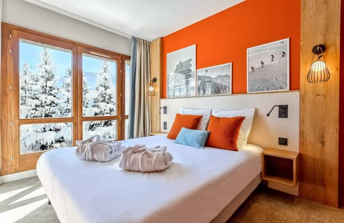 Flaine Apartment | Belambra Clubs Flaine Panorama - All inclusive - Premium Room 2 Adults View Balcony