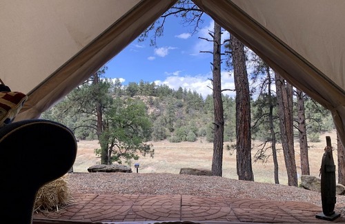 Boncarbo RV Rental | Bell Tent for Four for Dreamy Glamping Escapes in Colorado