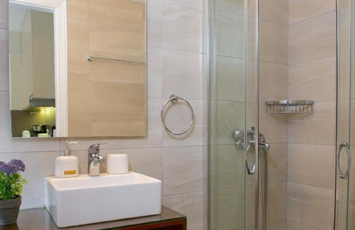 Agios Nikolaos Apartment | Bellevue Suites Studio 3 with Sea View