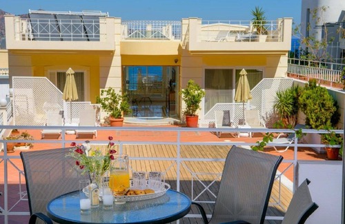 Agios Nikolaos Apartment | Bellevue Suites Apartment with Pool View