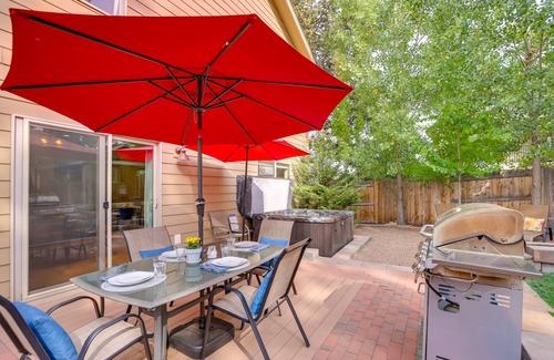 Old Farm District House | Bend Getaway w/Private Hot Tub, Patio & Grill!
