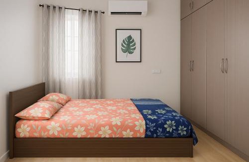 Tiruchanur House | Bhakti Bliss Homestay - New Luxury 2bhk apartment in Tirupati with Kitchen and car parking