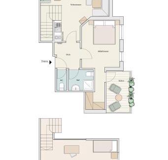 Seefeld in Tirol Apartment | Bichlhof Appartements, mit Wellness im Hotel Charlotte