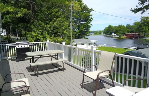 Ludington Cottage | BIRCH - Grace Landing Cottages With Stunning Sunsets Over Hamlin Lake