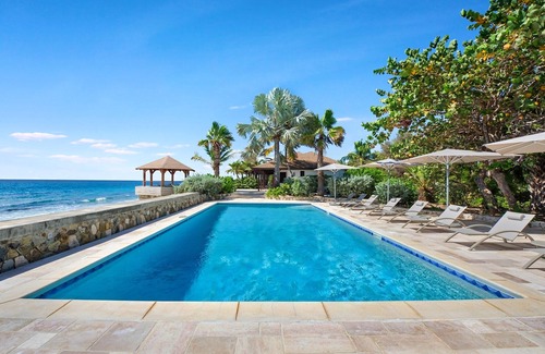 Plum Bay Villa | Blue Beach - Tropical Beachfront villa