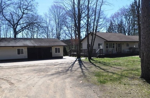 Kalkaska House | Blue Bear Hideout the ultimate set up for large groups and get togethers!