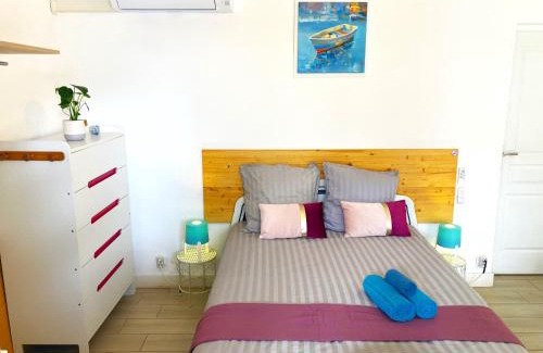 La Ciotat Apartment | Blue Summer Vibes - Apartment 1 - AC, parking, beach at 50m, SPA discnt