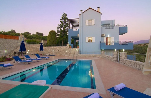 Geropotamos Villa | Blue Villa 2 - With Private Pool