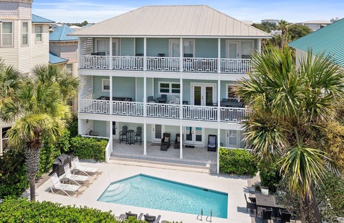 Crystal Shores House | Blue Water Escape - Crystal Beach, Gulf Views, Private + Community Pool!