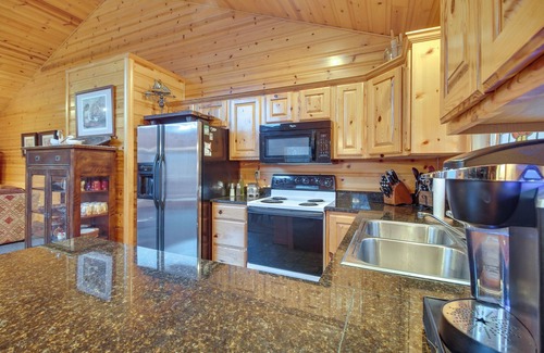 Afton Cabin | Boat Dock & Deck: Waterfront Cabin on Grand Lake