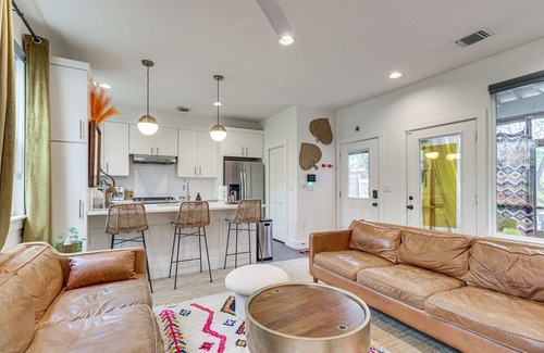Blackshear-Prospect Hill House | Boho Austin Vacation Home w/ Private Hot Tub!
