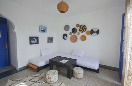 Essaouira Apartment | BOHO studio with private bathroom.