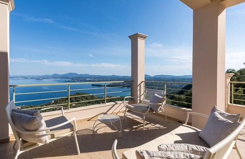 Spartylas Villa | Bolla D oro Luxury villas Villa Oliva - Breathtaking view from a luxury Villa